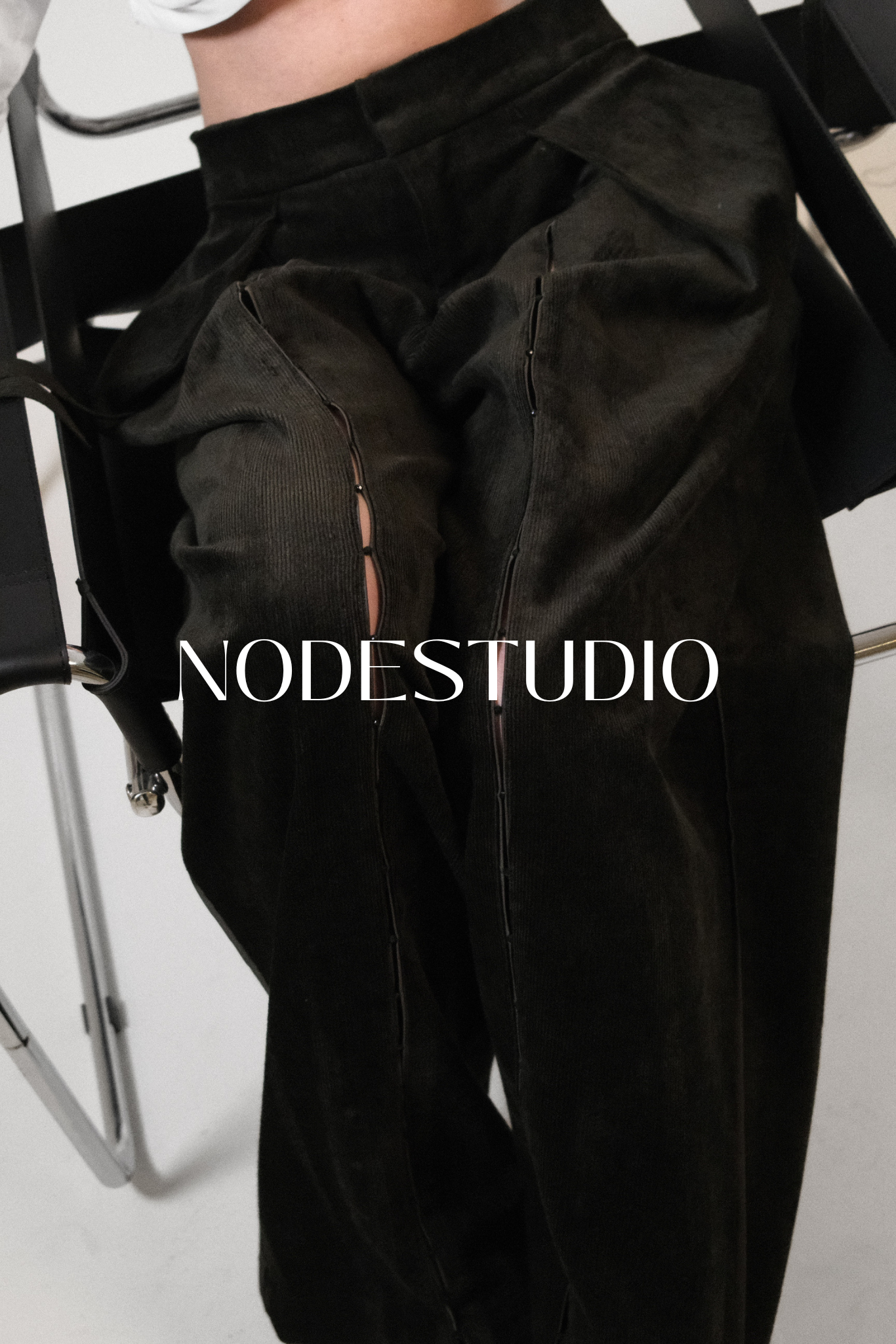 Cut-Detail Trousers view 3